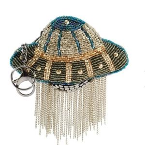 NWT Mary Frances UFO Key Fob 🛸